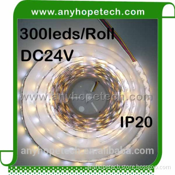 5mm width 60leds rgbw nonwaterproof led tape light